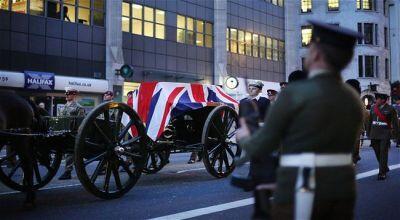Prosesi Pemakaman Margaret Thatcher