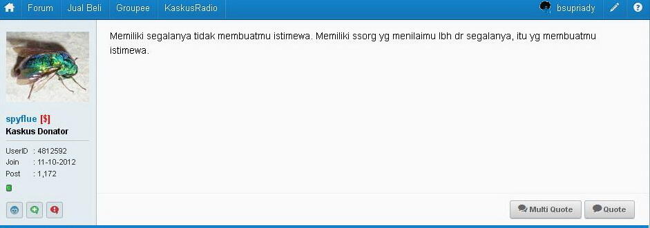 GAK CUMA THREAD BB++ ATAU PENIPUAN YANG ADA DI KASKUS, PUJANGGA KASKUS JUGA ADA..!!!