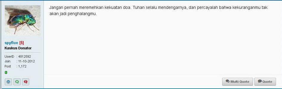 GAK CUMA THREAD BB++ ATAU PENIPUAN YANG ADA DI KASKUS, PUJANGGA KASKUS JUGA ADA..!!!