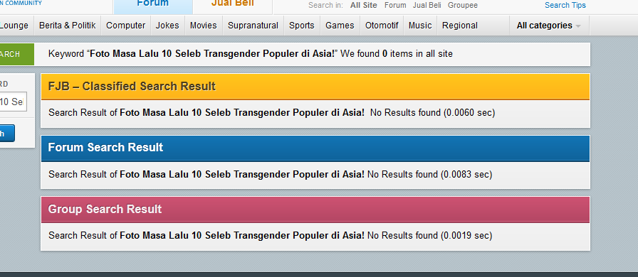 Foto Masa Lalu 10 Seleb Transgender Populer di Asia!