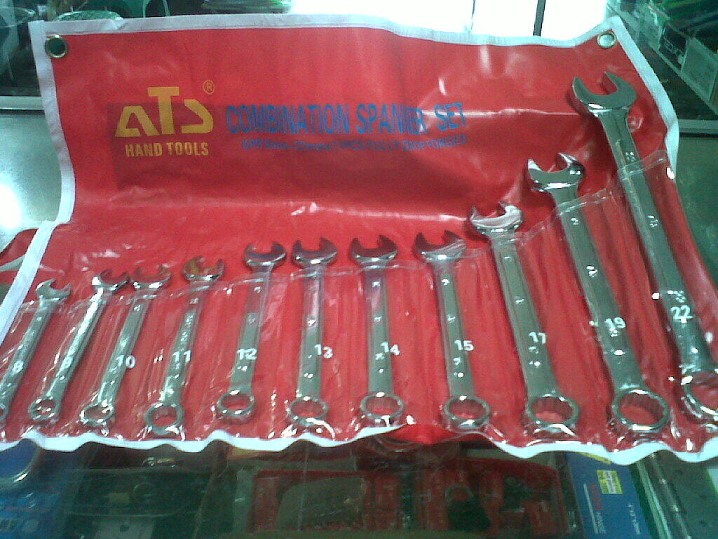 Kunci pas dan ring merk ATS set