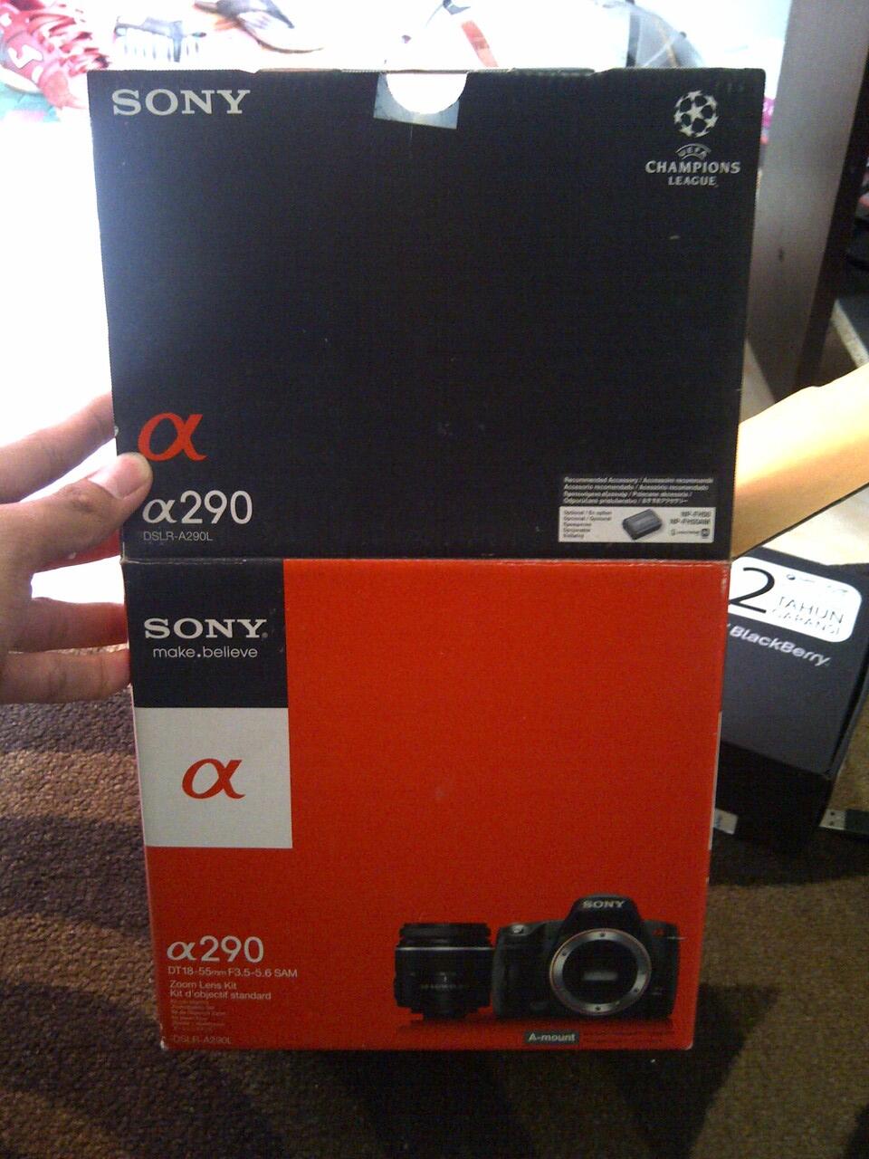 FS Kamera SONY a290 +lensa kit+ lensa tamron 70-300+bonus bandung