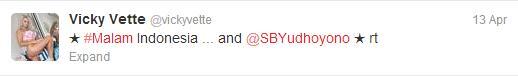 SBY masih digoda di twitter :(