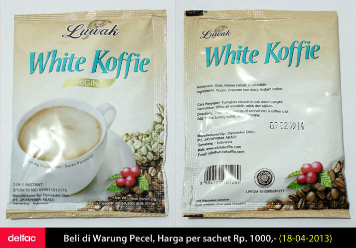 Ternyata selama ini ane beli Luwak White Koffie Palsu &#91;With Pics&#93;