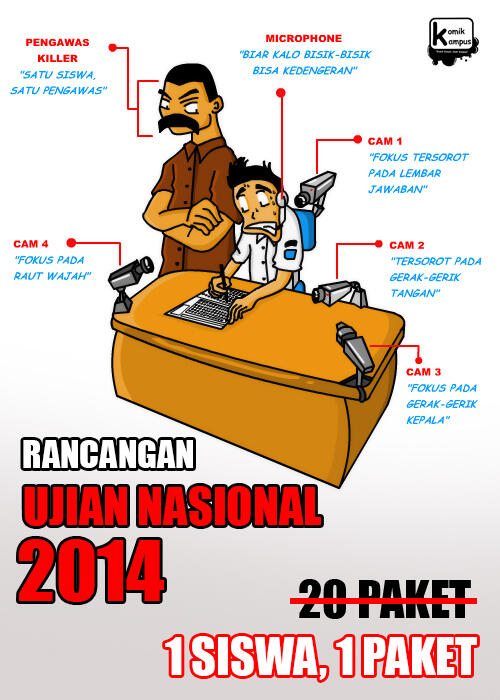 UJIAN NASIONAL di tahun 2014