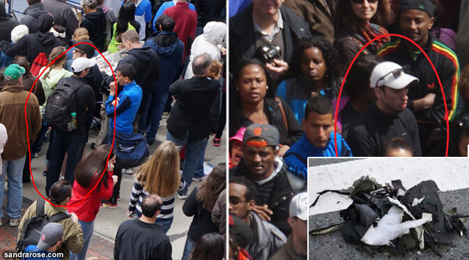 Pria Misterius di lokasi ledakan Bom Boston