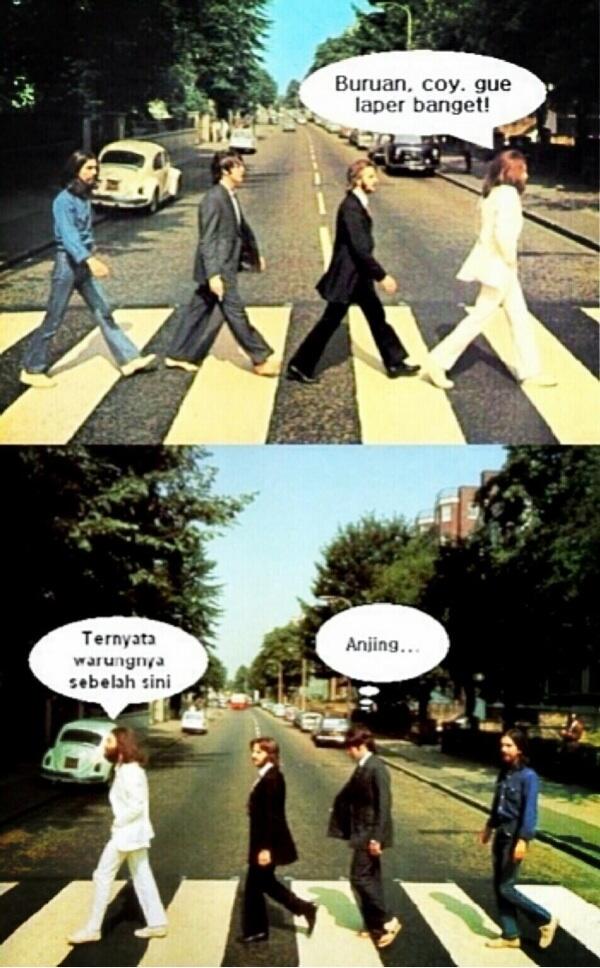 Gambar Asli Album The Beatles Abbey Road &#91;pic&#93;