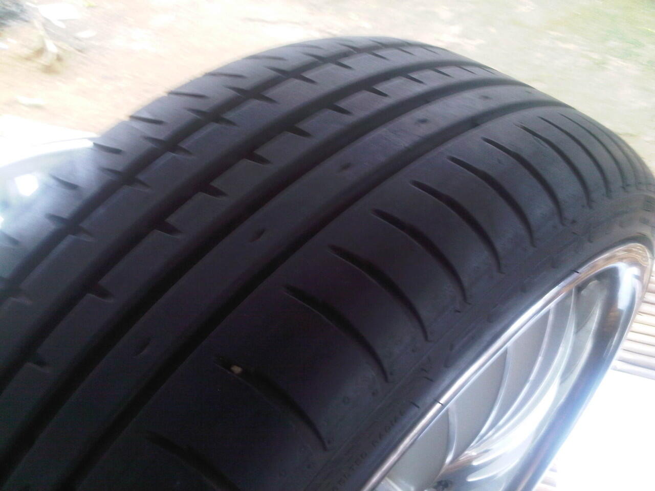 velg rep lexani ring 20 lebar 8.5-10 + ban