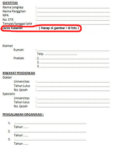 Apa yang agan lakukan bila ada form biodata seperti ini..???