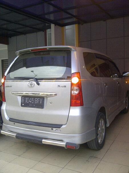 Toyota Avanza type S ( Type Tertinggi ) 1500CC 2010 / 2009 Manual Silver KM RENDAH