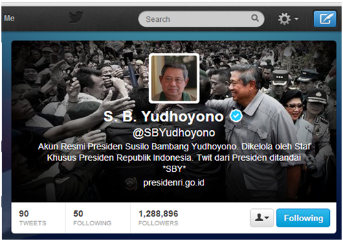 Tukang Becak Jogja Difollow SBY