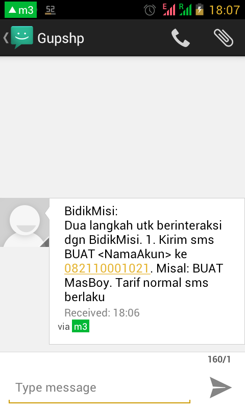 Hati2 gan, ada sms berisi jebakan mulai disebarkan.