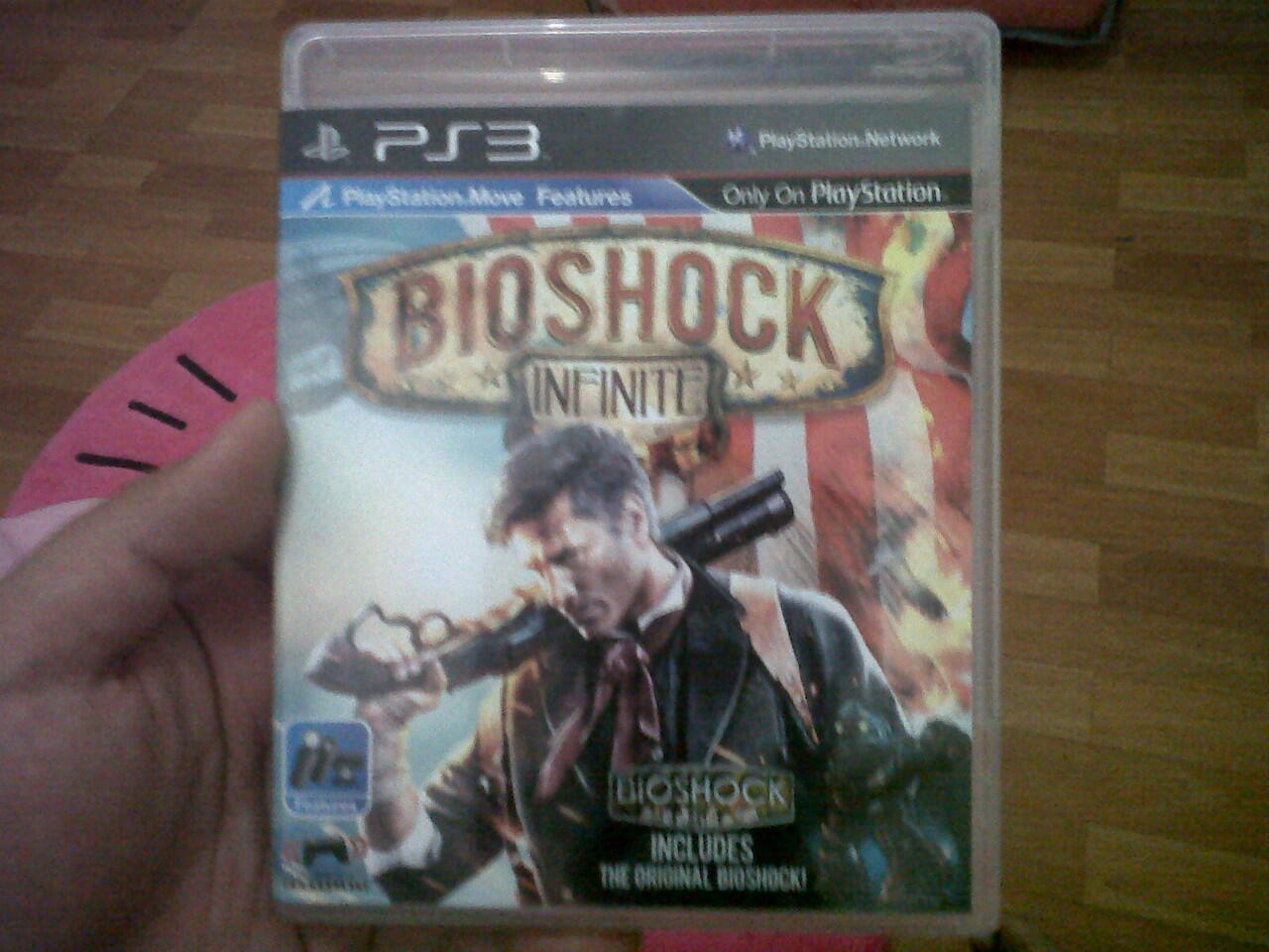 KASET PS3 BIOSHOCK INFINITE REG 3 RP.360.000 95% OK