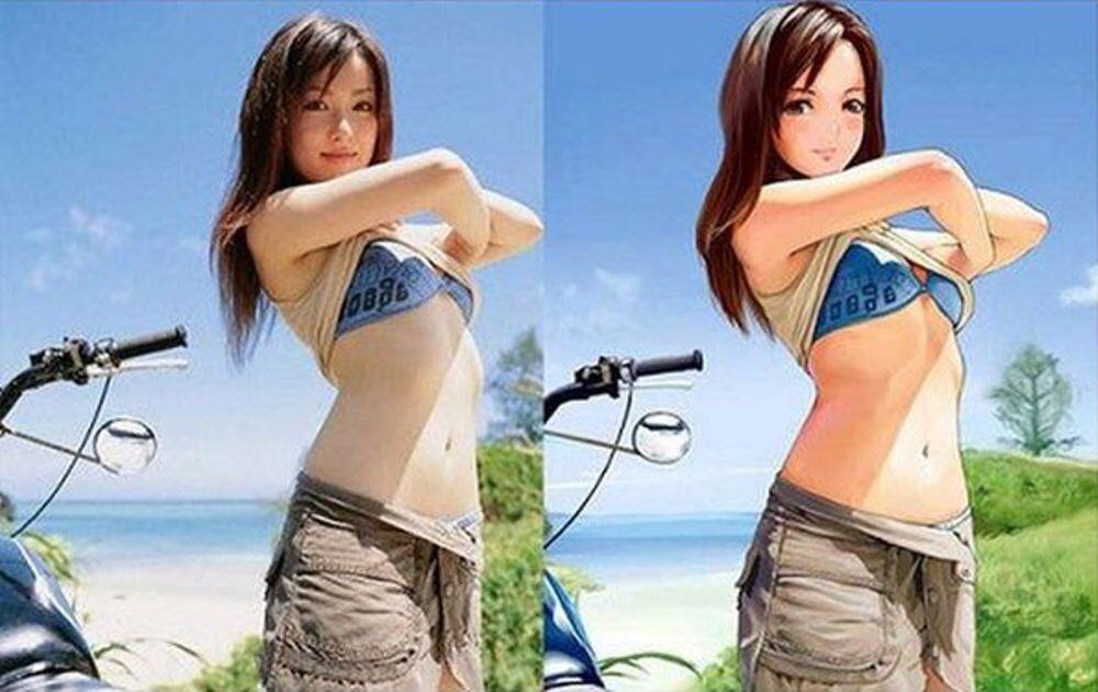 &#91;PIC&#93; Kartun gadis cantik ini ada di dunia nyata