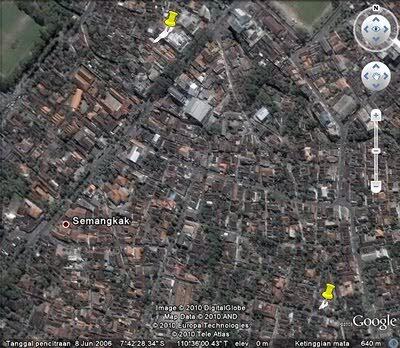 10 Tempat Menarik di Indonesia Dilihat dari Google Earth