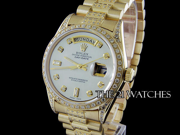 Terjual WTS: Rolex 18K President Day 