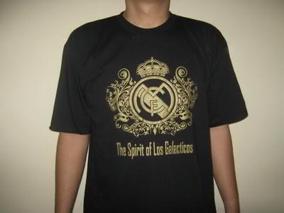 terjual kaos keren dengan desain logo klub sepak bola