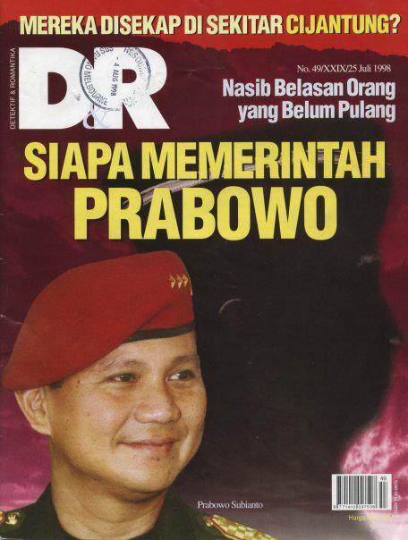 Prabowo bukanlah “Bung Karno kecil”