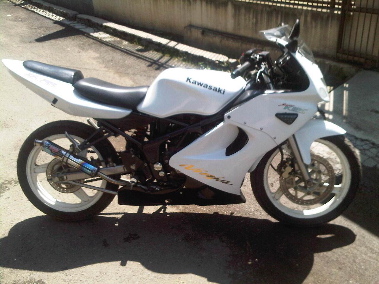 Terjual NINJA RR 2010 PUTIH MUTIARA D BANDUNG MODIF ORISINIL KASKUS