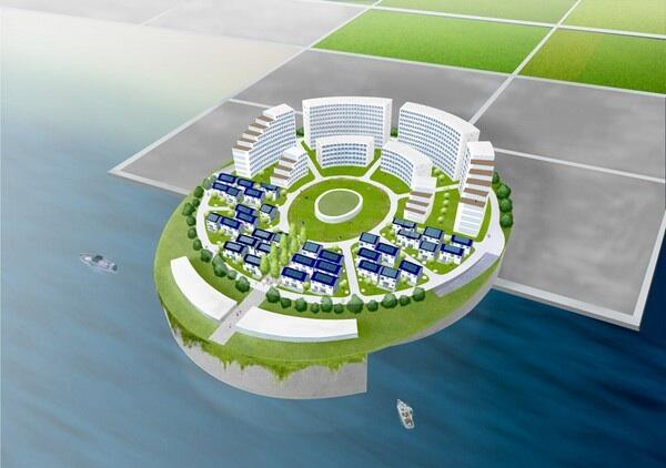 Kota Rancangan Jepang Yang Anti tsunami