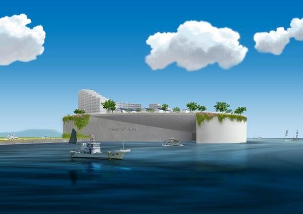 Kota Rancangan Jepang Yang Anti tsunami