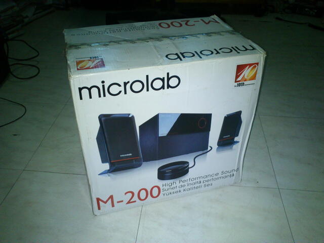 &#91;SPEAKER&#93;Newbie iseng review : Microlab M200. Mayan di kelas 300an