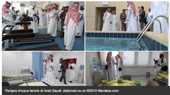 &#91;Woooww...Enaknya&#93; Penjara khusus teroris di Saudi punya fasilitas Spa
