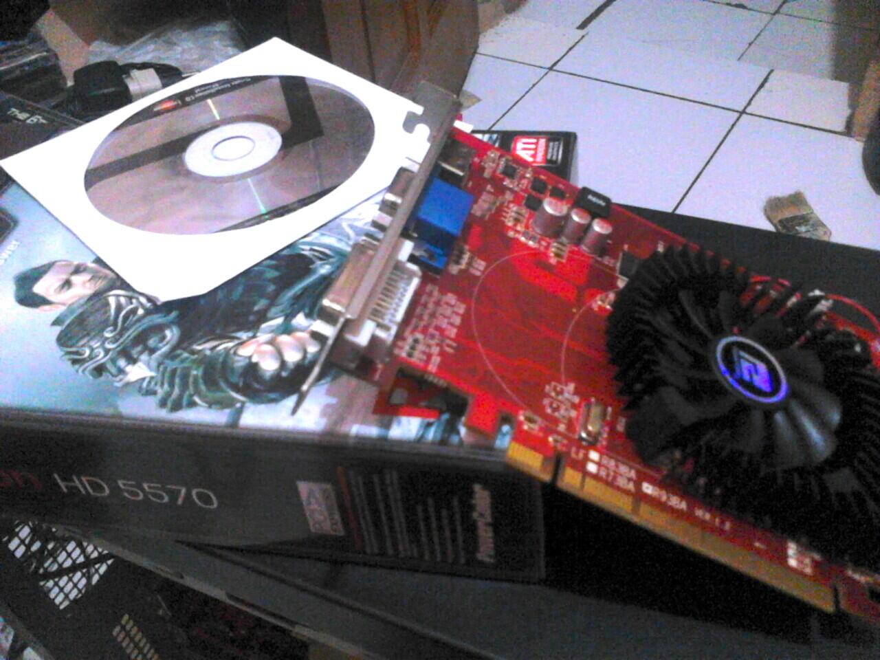 JUAL MURAH N CEPAT POWERCOLOR 5570 1GB 128BIT DDR2 BANDUNG
