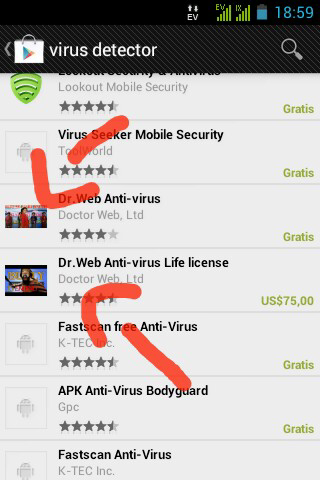 bug di playstore android gan