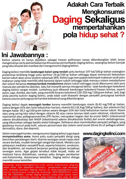(HALAL) DAGING KELINCI SEGAR - Kirim Seluruh Indonesia