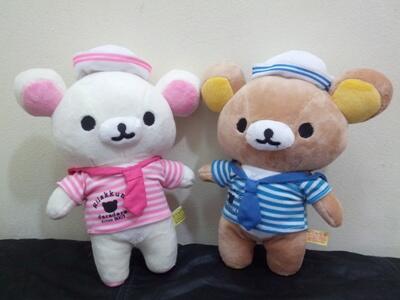 Jual Boneka Couple Hello Kitty, Teddy bear, Rilakkuma, Doraemon ( Dpinx Collection )