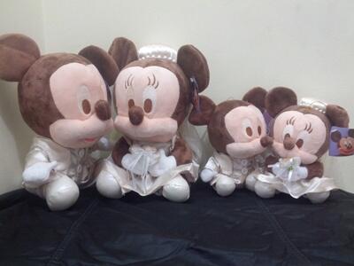 Jual Boneka Couple Hello Kitty, Teddy bear, Rilakkuma, Doraemon ( Dpinx Collection )