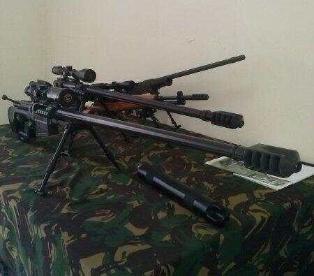 &#91;mantabbb!!!&#93; Hebat! Pindad Jual Senapan Sniper Ala Rambo 