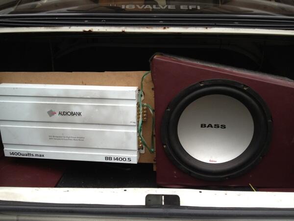 JUAL AUDIOBANK POWER AMPLIFIER 5chnl + SUBWOOFER MURAH