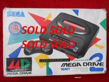 SEGA MEGA DRIVE 2 with BOX
