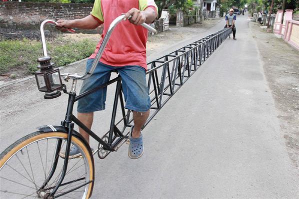 Sepeda Terpanjang di Indonesia