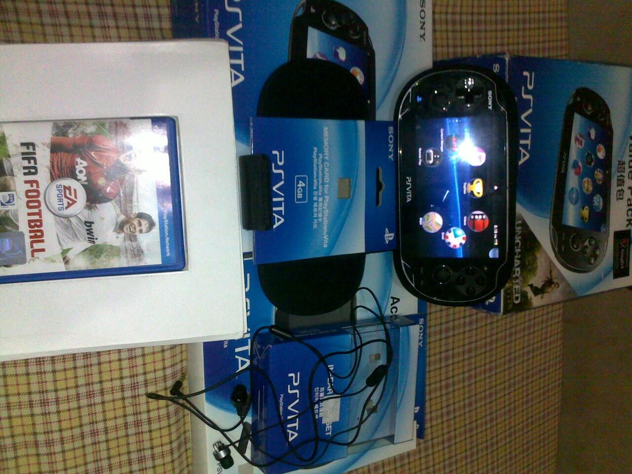 JUAL PS VITA 3G / Wi-Fi value pack MURAH