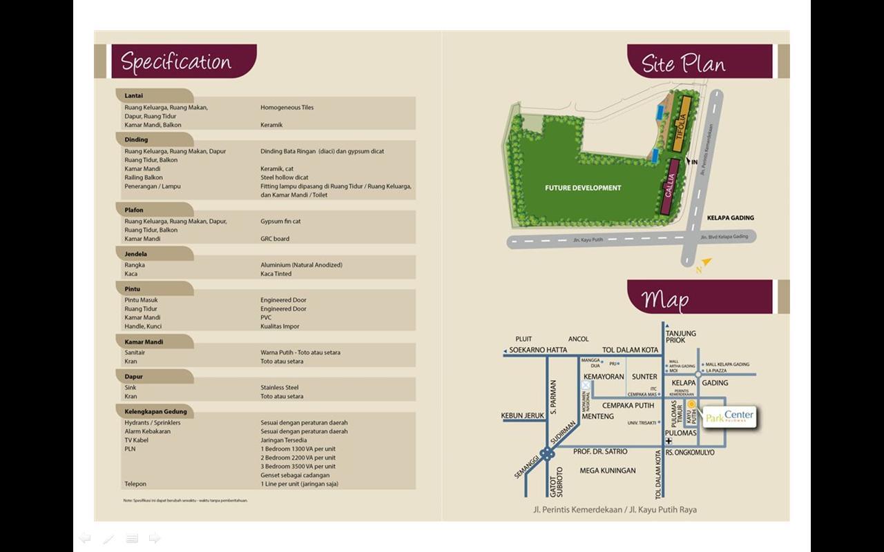 ...CALLIA APARTEMENT...Klp Gading. Only 600jtan!!! SOLD 62%!!!