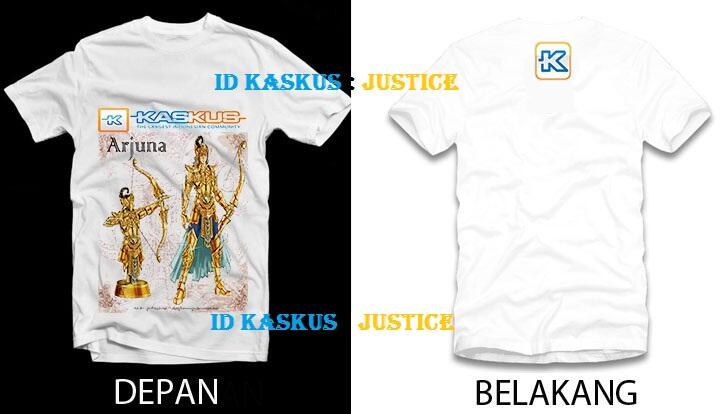 Kaos Kaskus Versi Superhero dan Wayang Golden Armor Keren! 