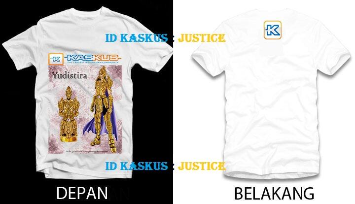 Kaos Kaskus Versi Superhero dan Wayang Golden Armor Keren! 