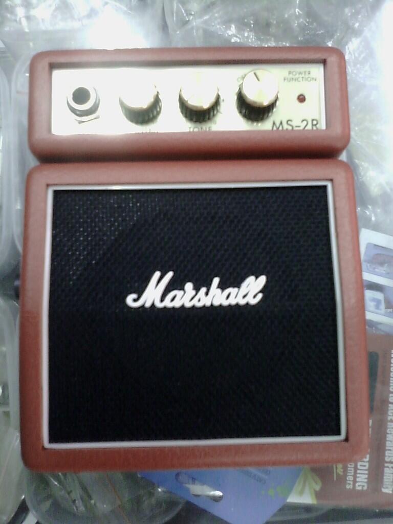 Terjual AMPLI GITAR MINI IBANEZ DAG 1 & MARSHALL MS 2 