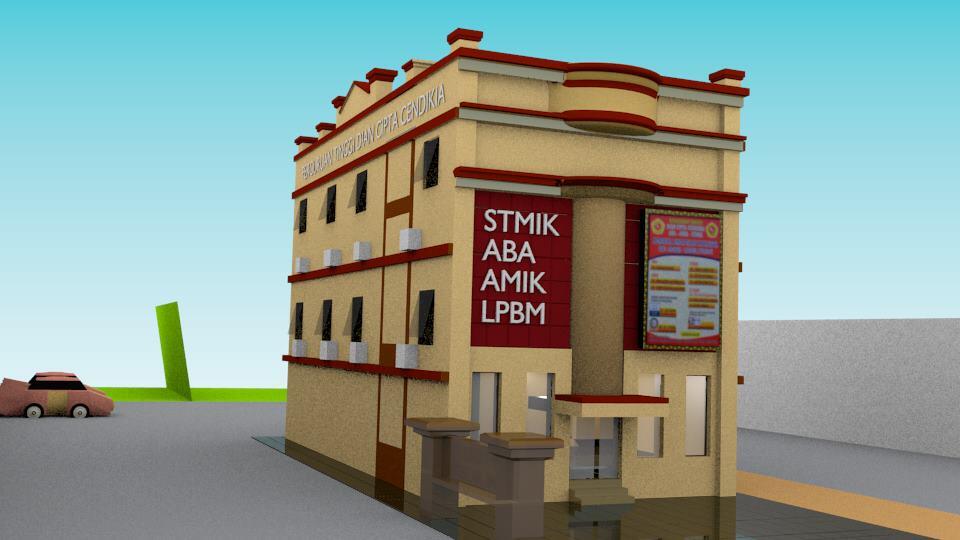 Modeling Exterior Bangunan Menggunakan Blender