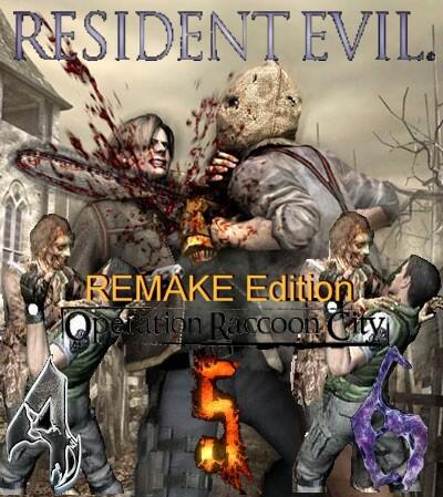 Resident Evil 6, Residentevil 5, Re 4, RE Repack Collection