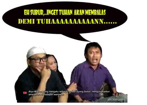 SUBUR vs ARYA WIGUNA,..demi tuhaaaann.....