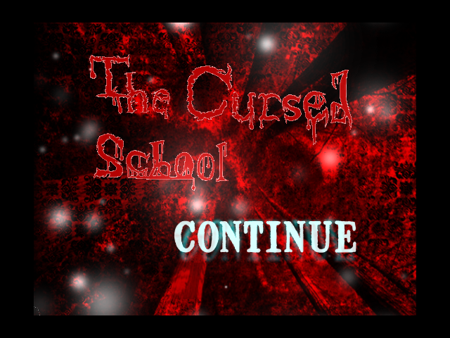 The Cursed School (Menggunakan RPG MAKER VX ACE)