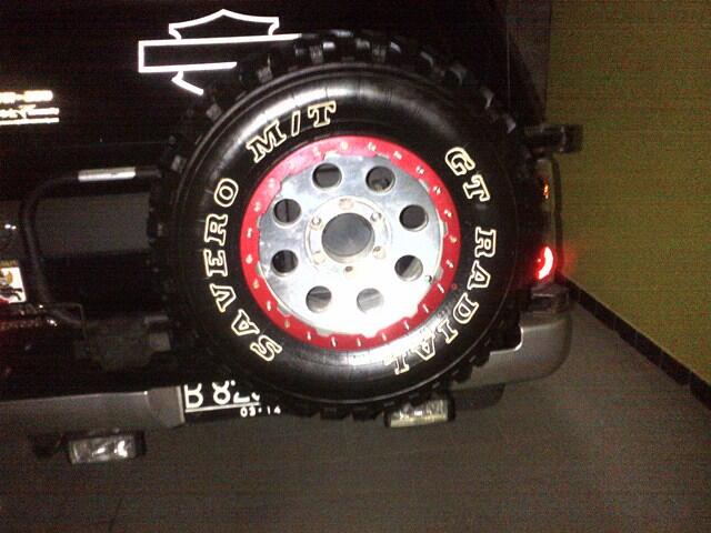 JUAL Velg 6 Hole model mickey thompson for terrano, hardtop, fortuner, ranger murah