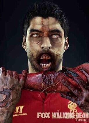 Luis Suarez jadi `Bulan-bulanan`di Twitter setelah gigit Ivanovic