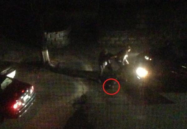 Foto penembakan "tersangka" pelaku peledakan bom Boston