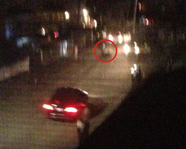 Foto penembakan "tersangka" pelaku peledakan bom Boston