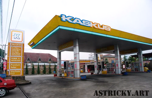 Udah liat pom bensin kaskus gan? Kalo belum masup! (pict)